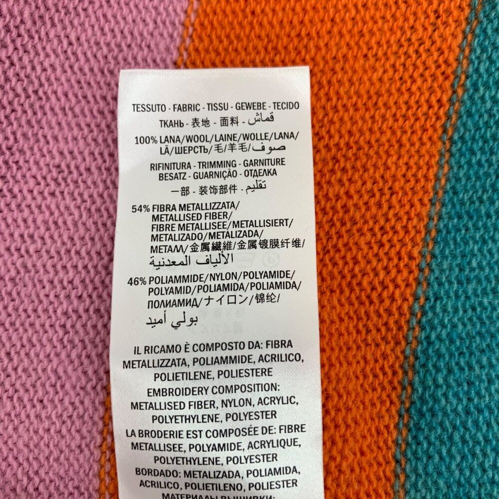 Gucci multicolor wool knit sweater - Picture 8 of 8